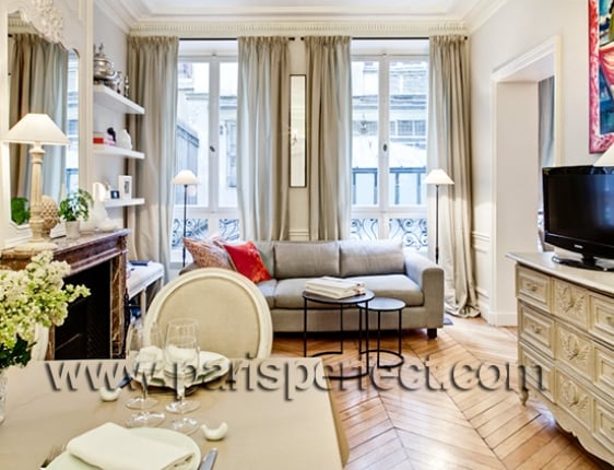 Parisian Apartment Living Room